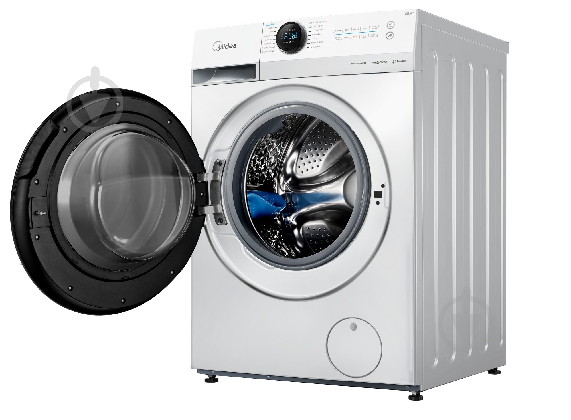 Стиральная машина с сушкой Midea MF200D80WB/W-C - фото 4