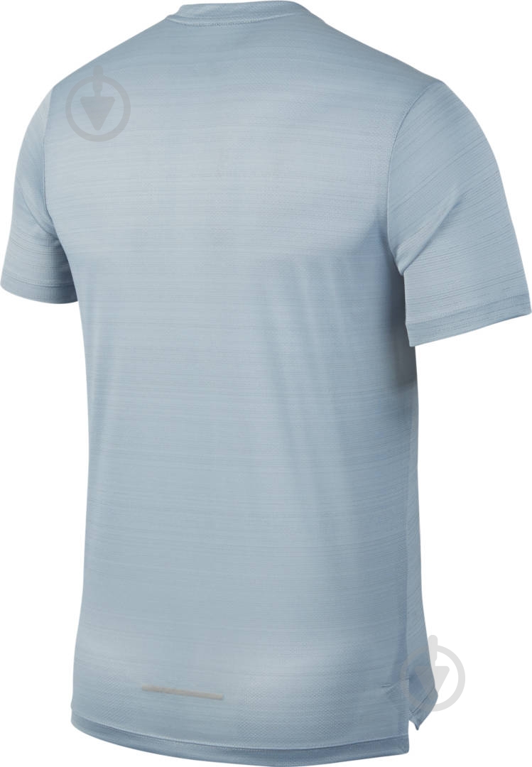 Футболка Nike M NK MILER SS WILD RUN GX PO CJ5403-464 р.2XL серый - фото 2