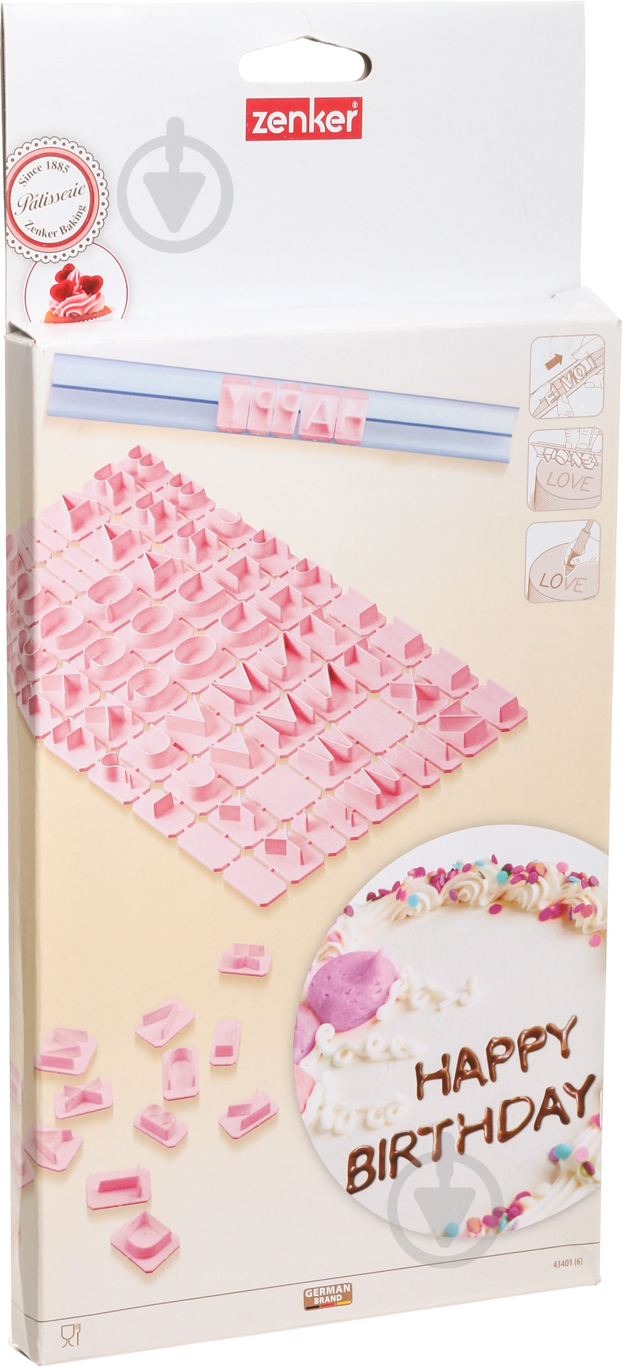 Декоратор для выпечки Fackelmann Буквы 43401 - фото 4