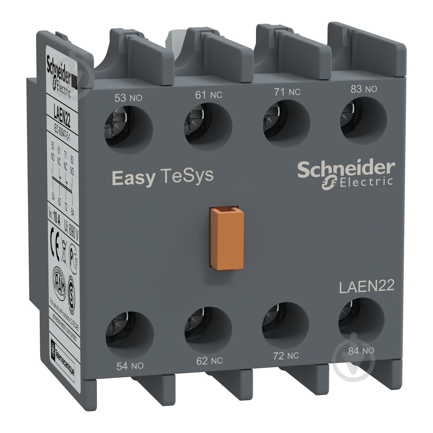 Блок-контакт Schneider Electric LAEN22 - фото 1