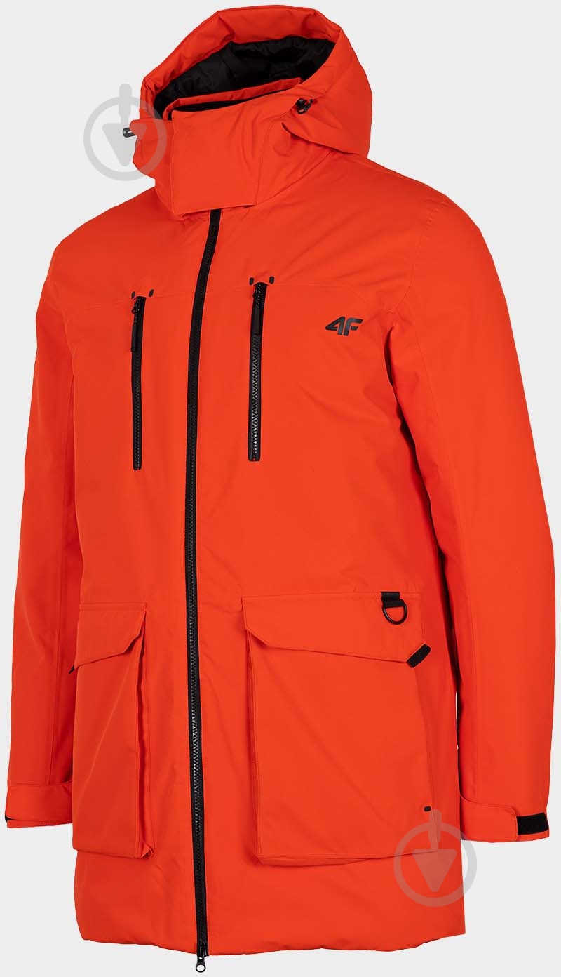 Куртка-парка мужская зимняя 4F JACKET KUM001 H4Z22-KUM001-62S р.2XL красная - фото 2 Куртка-парка мужская зимняя 4F JACKET KUM001 H4Z22-KUM001-62S р.2XL красная - фото 2