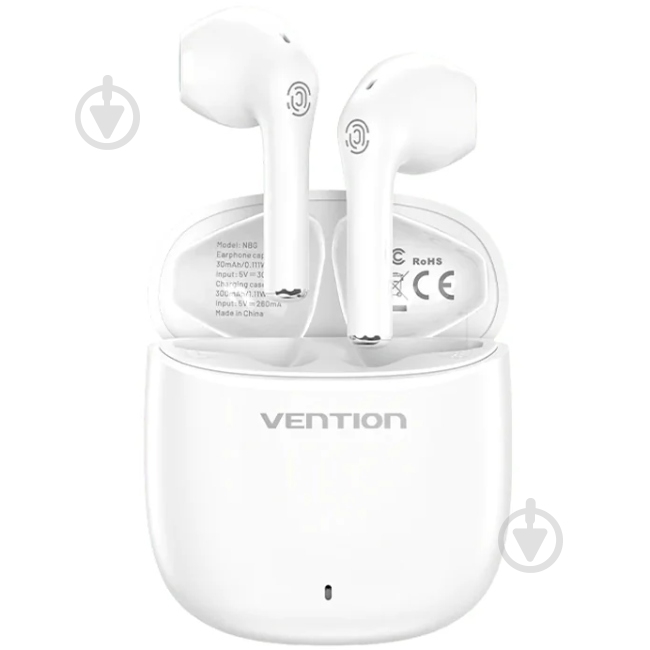 Гарнитура Vention Elf Earbuds E02 white (NBGW0) - фото 1