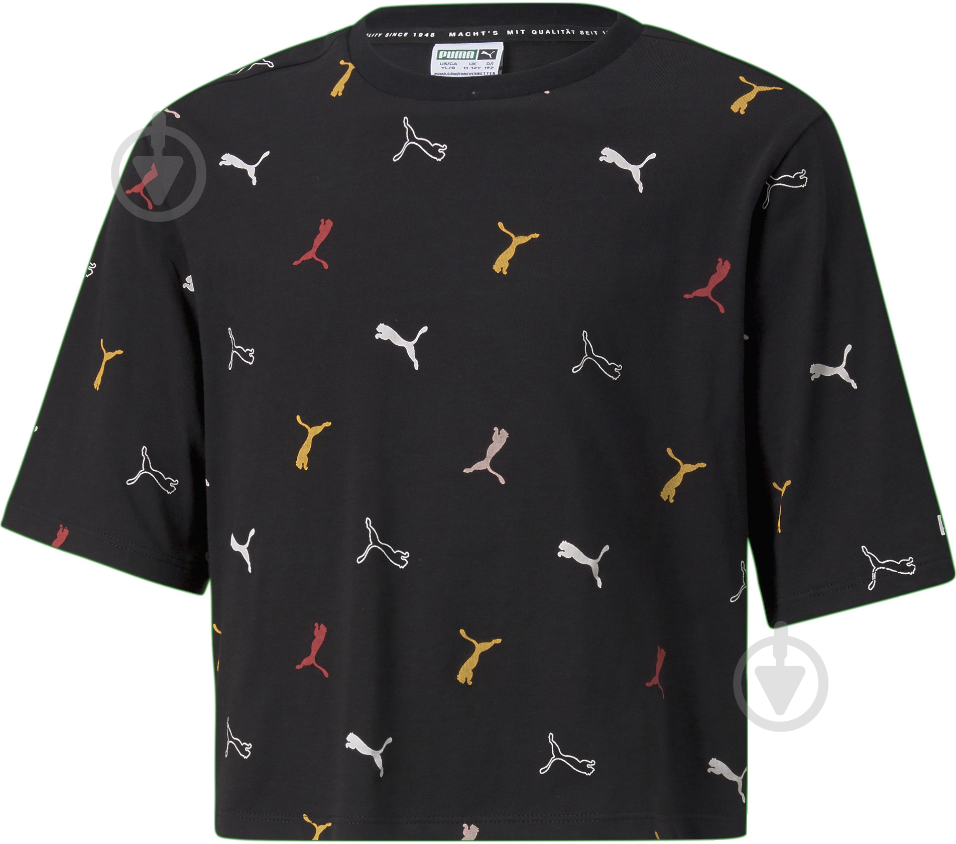 Футболка Puma Classics Graphics Tee 58928801 черный - фото 1