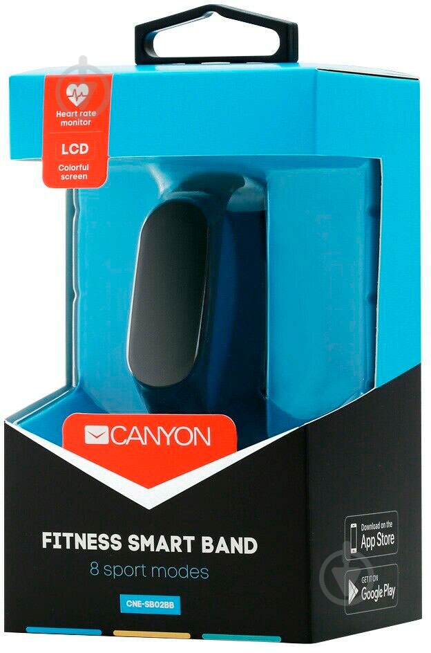 Фитнес-трекер Canyon CNE-SB02BB black CNE-SB02BB - фото 5