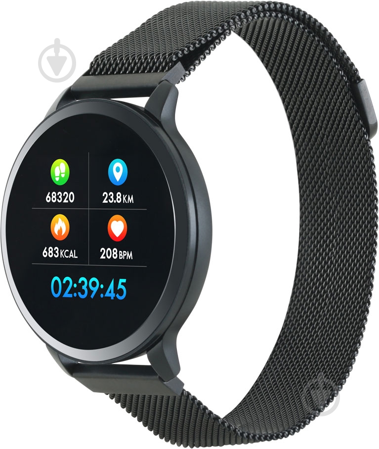 Смарт-часы Canyon CNS-SW71BB black (CNS-SW71BB) - фото 1