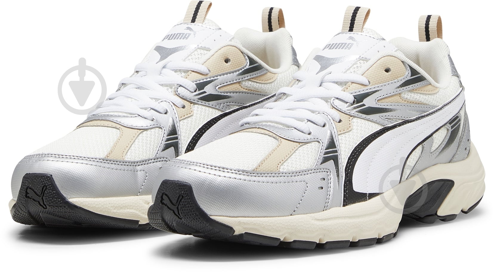 Кроссовки мужские демисезонные Puma MILENIO TECH 39232204 р.41 бежевые - фото 3