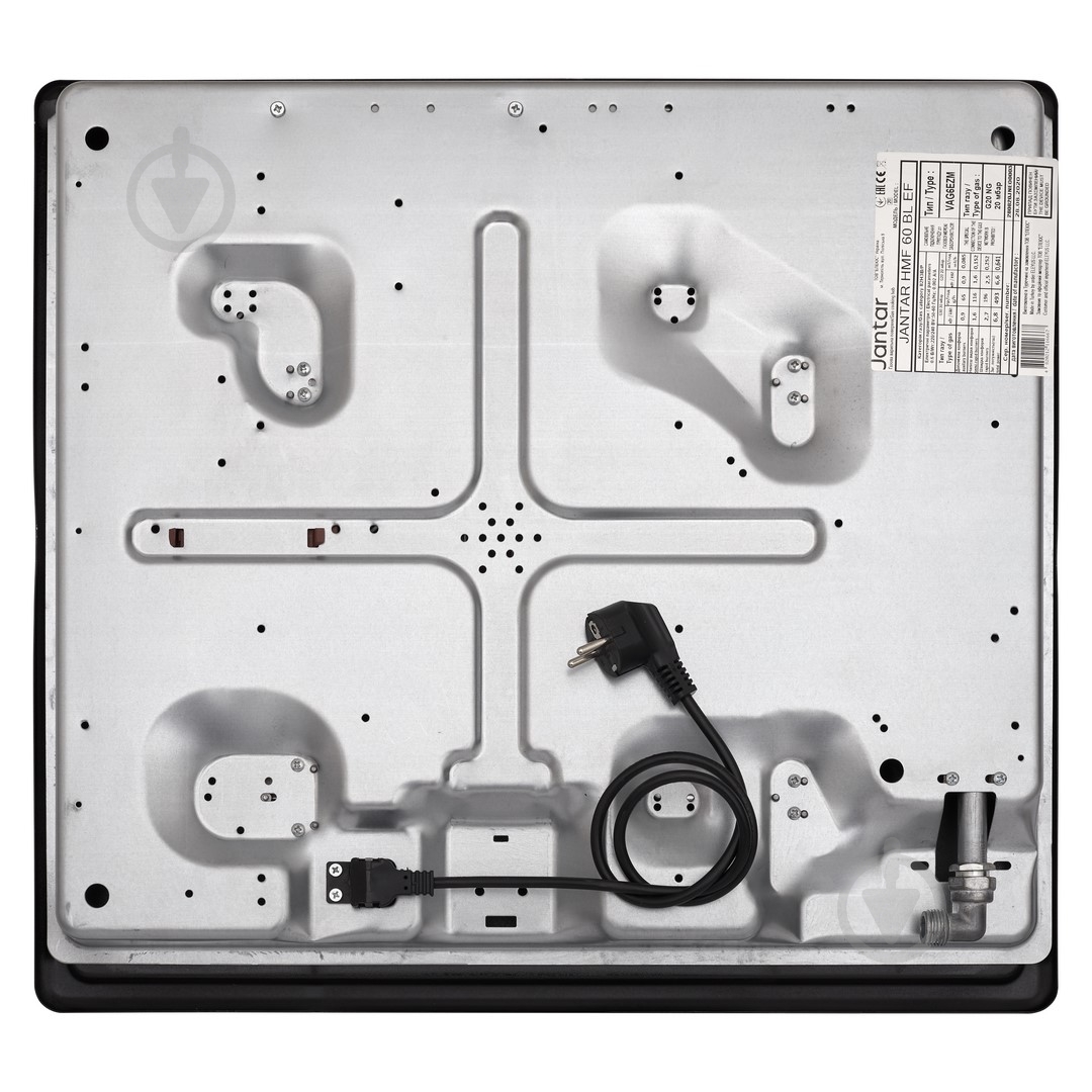 Варочная поверхность газовая Jantar HMF 60 BL EF - фото 10