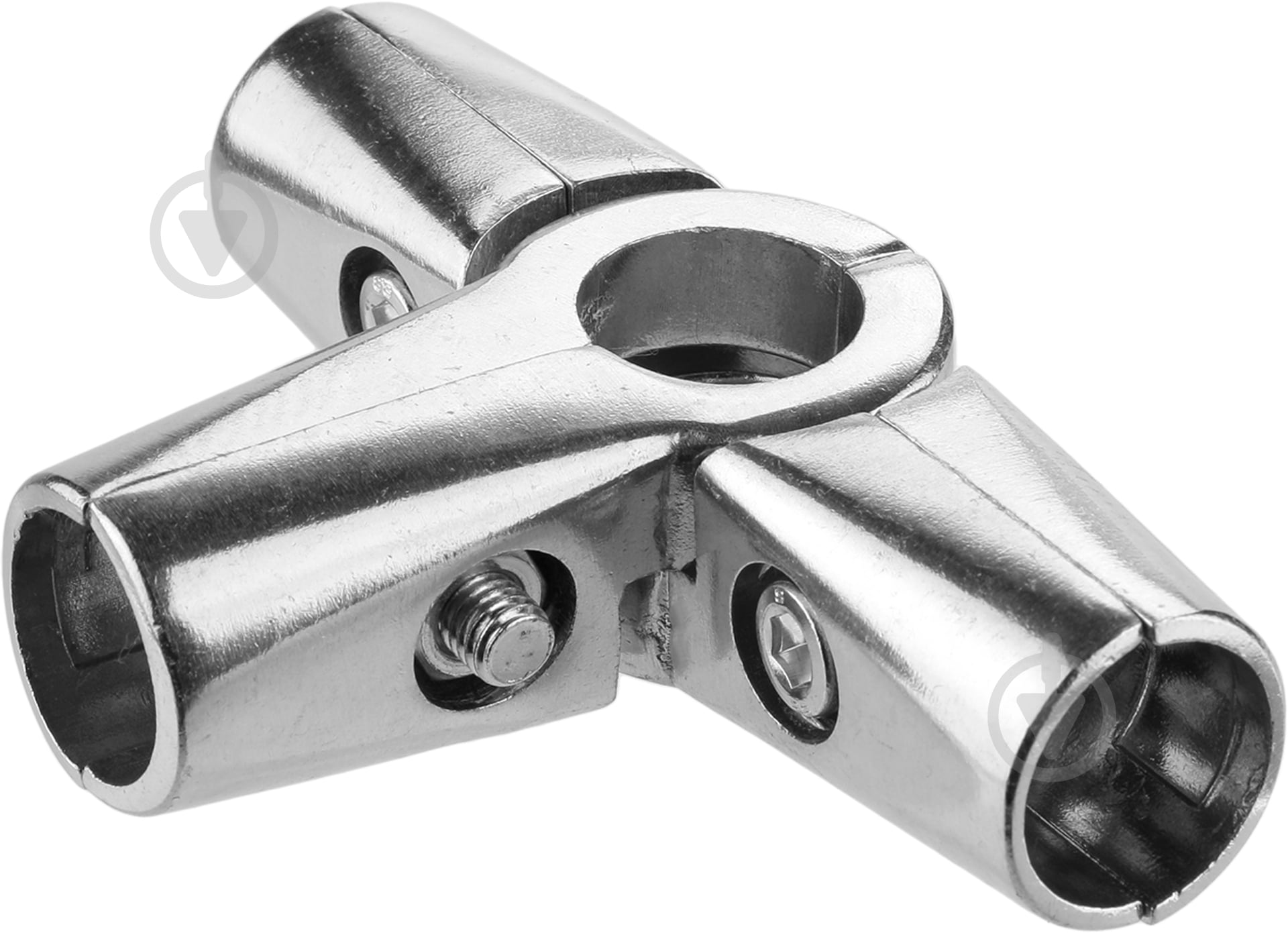 Соединение для трубы DC джокер d25 мм R-44 тройное - фото 1