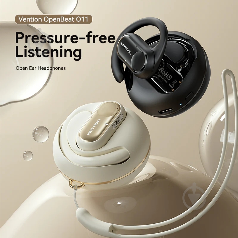 Гарнитура Vention OpenBeat O11 beige (NBPN0) - фото 3