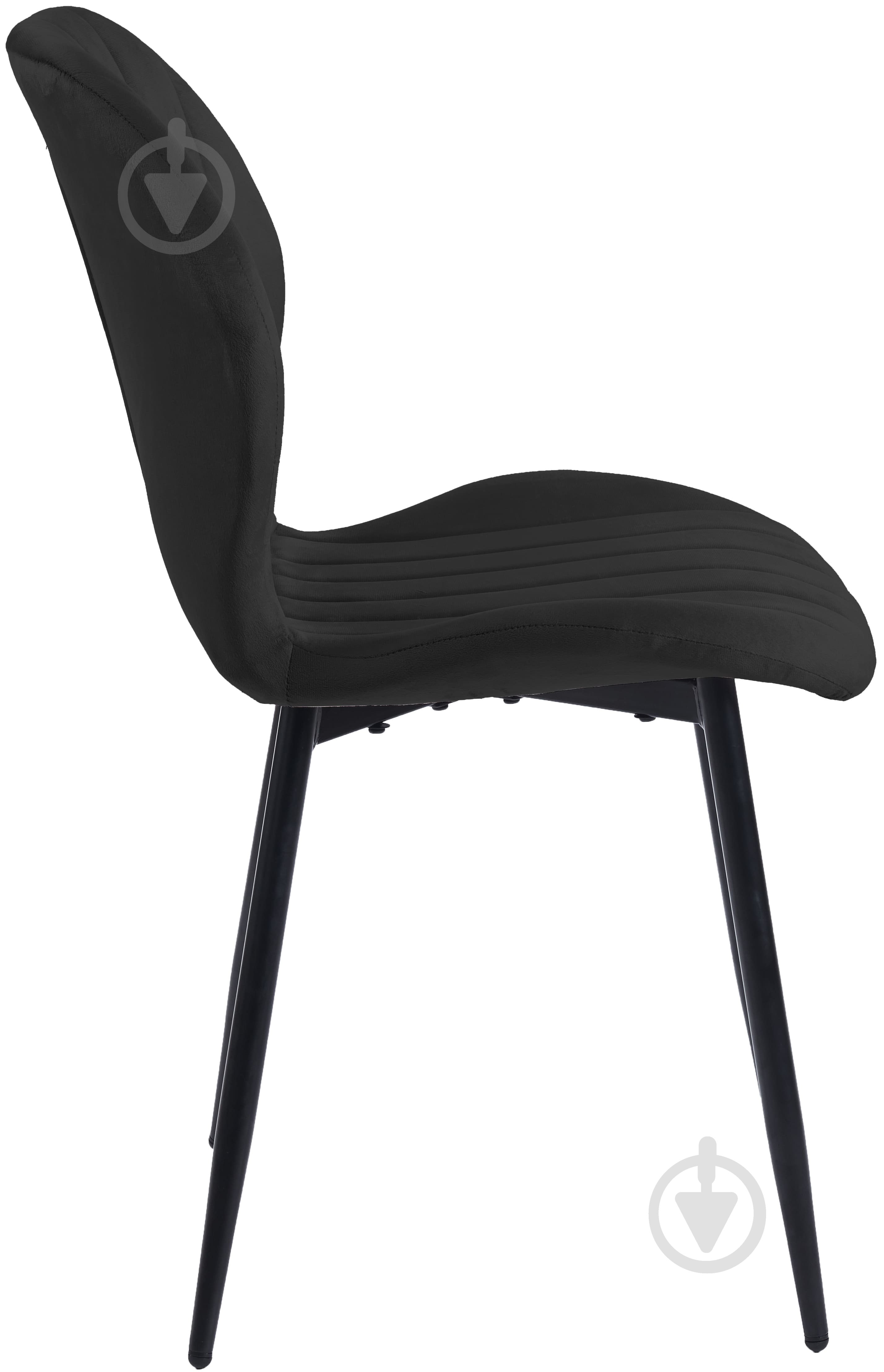 Стілець Fly FS-21 Black-50 чорний / чорний - фото 3 Стілець Fly FS-21 Black-50 чорний / чорний - фото 3