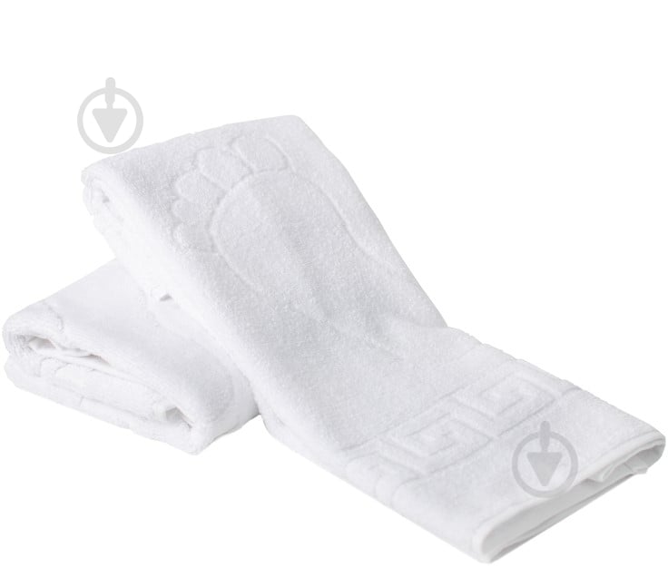 Коврик для ног 50x70 см белый с рисунком HoReCa - фото 1 Коврик для ног 50x70 см белый с рисунком HoReCa - фото 1