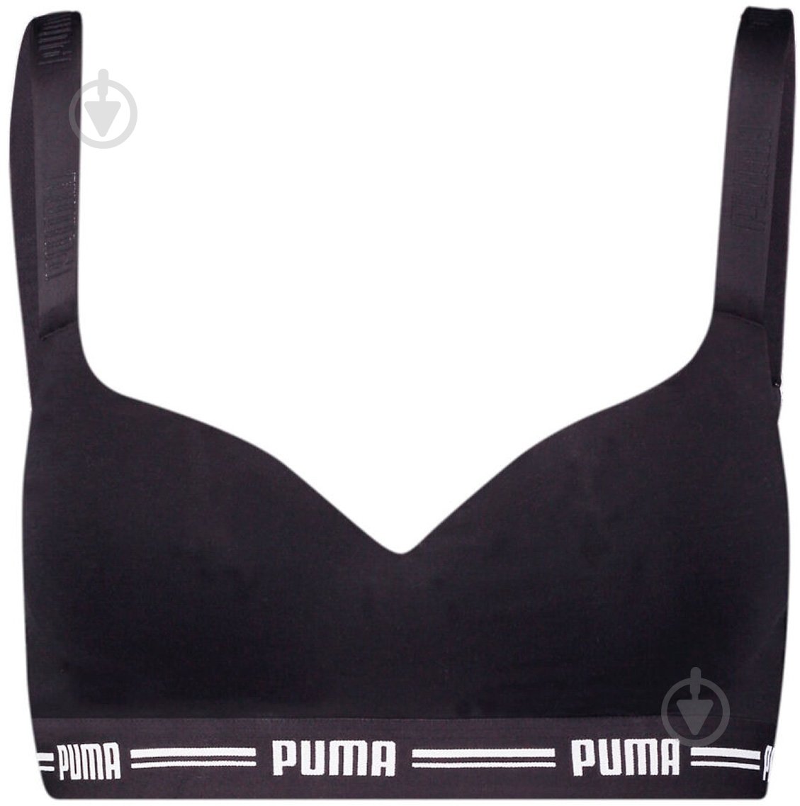 Бра Puma Padded Top Hang 907863 р.S черный - фото 1
