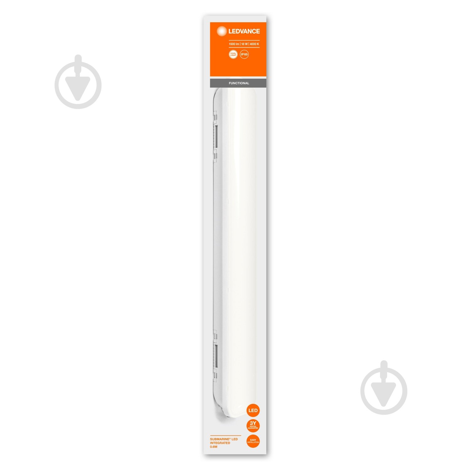 Світильник лінійний Ledvance/Osram LED 18 Вт 4000 К білий - фото 3