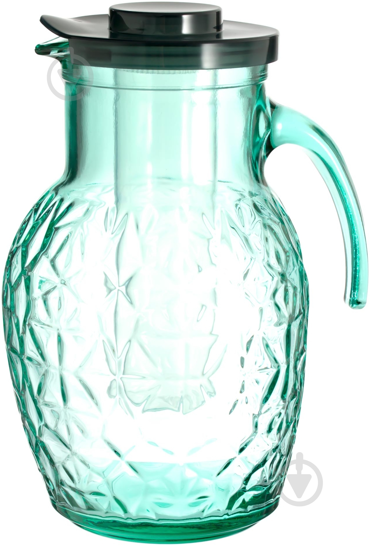 Глечик з охолоджувачем Luigi Bormioli Prezioso Green 2,5 л 11659/01 - фото 1