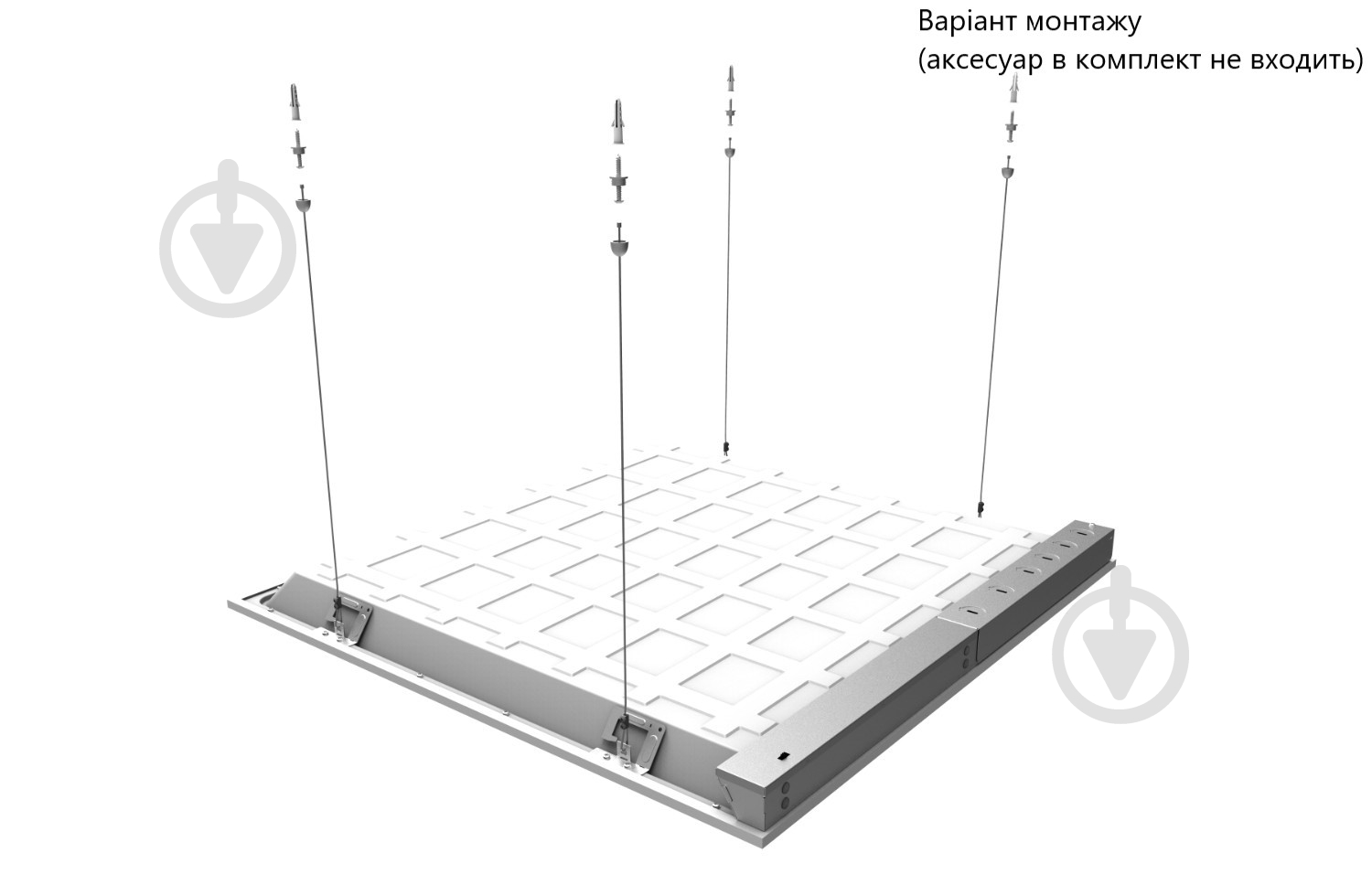 Світильник адміністративний LED Ledvance 36 Вт 3500 - 4500 К (нейтральне світло) Eco Panel 4000 K IP40 - фото 4