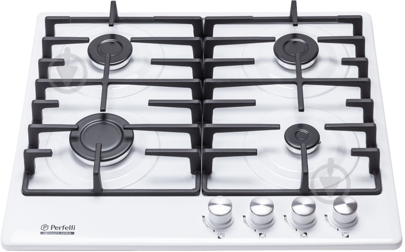 Варочная поверхность газовая Perfelli HGM 61490 WH - фото 2 Варочная поверхность газовая Perfelli HGM 61490 WH - фото 2