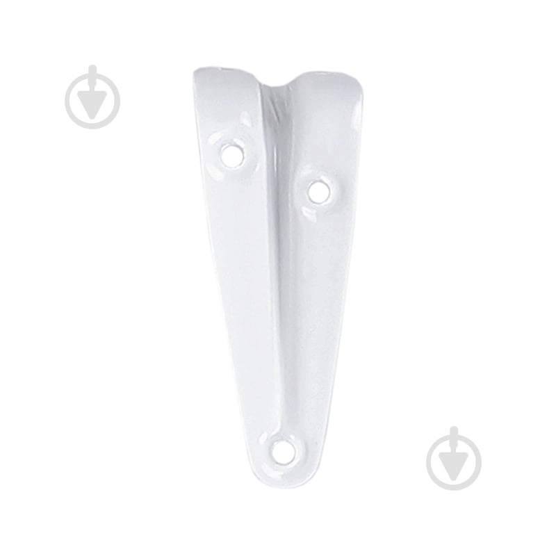 Кронштейн Larvij L77000WH практичний 75 х100 мм білий - фото 2