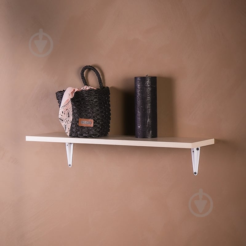 Кронштейн Larvij L77000WH практичний 75 х100 мм білий - фото 4