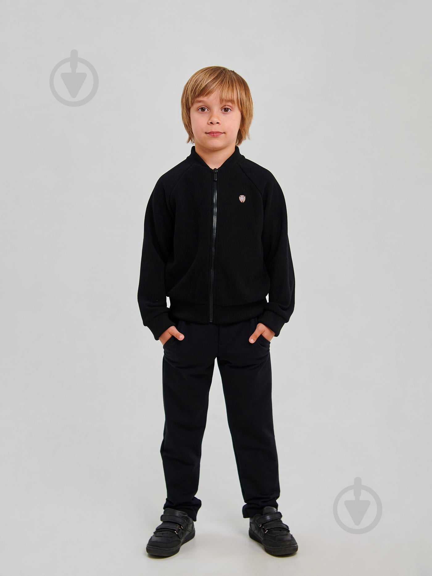 Штани Smil 115608 р.134 чорний - фото 1 Штани Smil 115608 р.134 чорний - фото 1