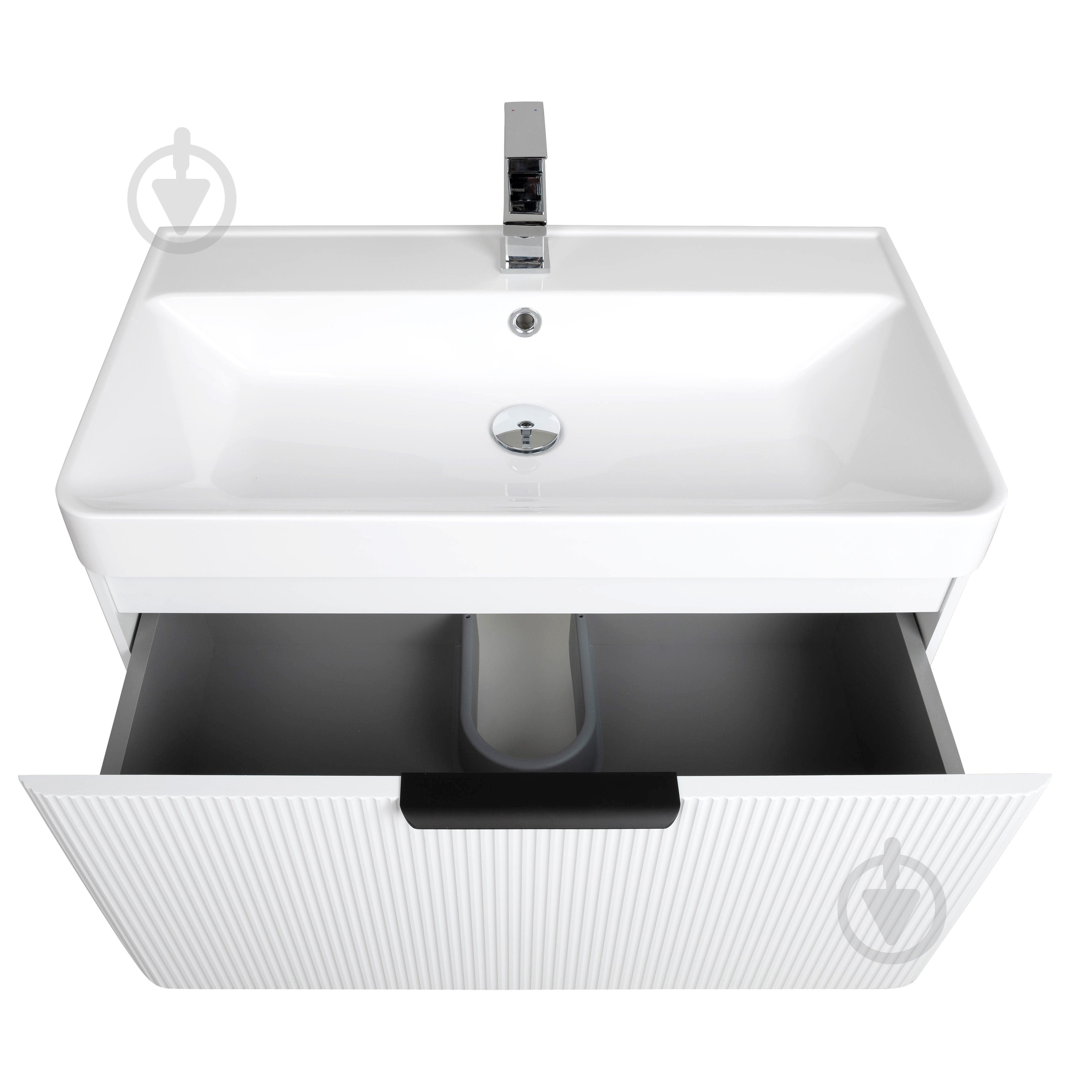 Тумба підвісна Aqua Rodos Frost White з умивальником Deep 75 см (АР000127941) - фото 5 Тумба підвісна Aqua Rodos Frost White з умивальником Deep 75 см (АР000127941) - фото 5