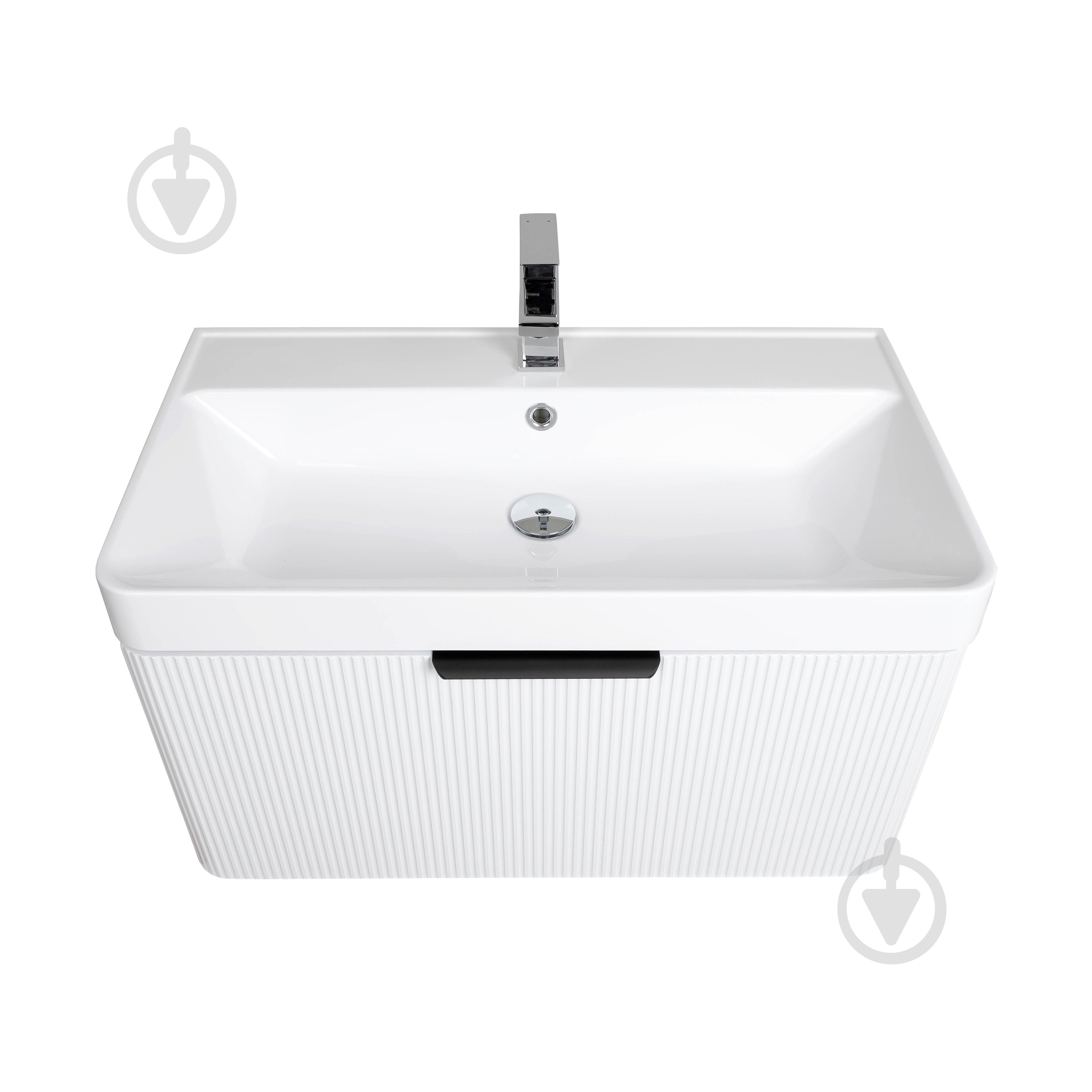 Тумба підвісна Aqua Rodos Frost White з умивальником Deep 75 см (АР000127941) - фото 4 Тумба підвісна Aqua Rodos Frost White з умивальником Deep 75 см (АР000127941) - фото 4