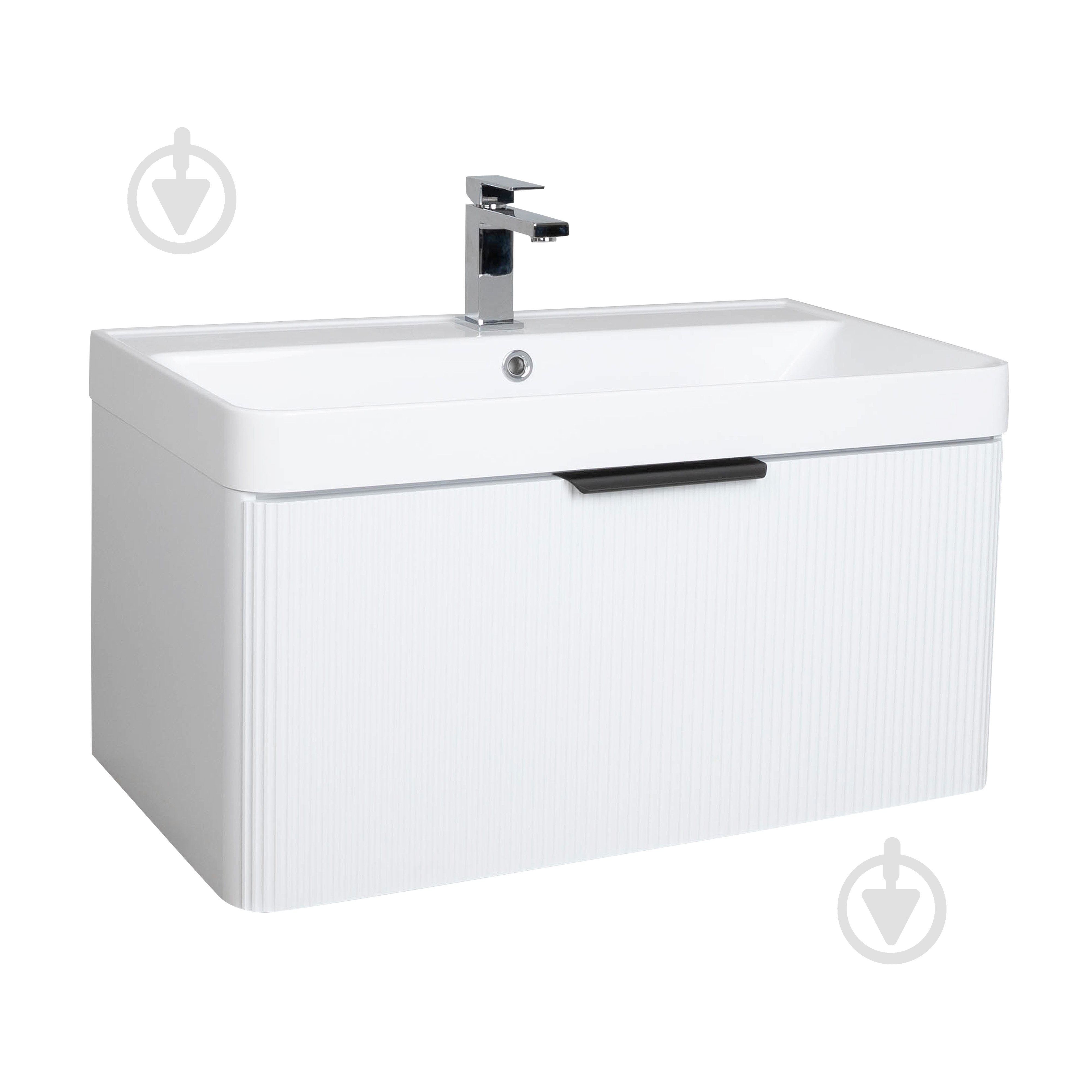 Тумба підвісна Aqua Rodos Frost White з умивальником Deep 75 см (АР000127941) - фото 1 Тумба підвісна Aqua Rodos Frost White з умивальником Deep 75 см (АР000127941) - фото 1