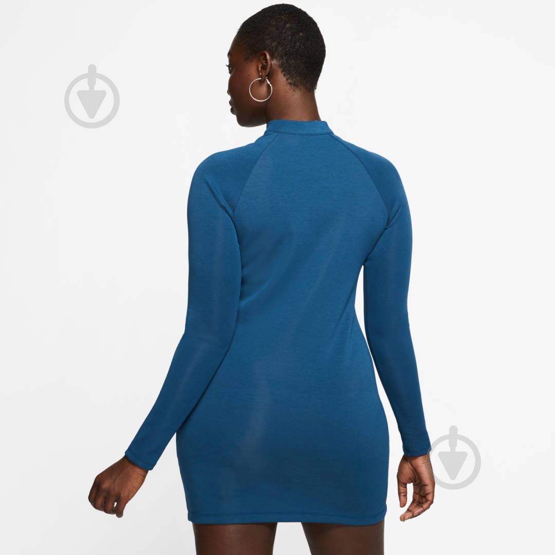 Платье Nike W NSW DRESS LS PYTHN CJ6349-432 р.XL синий - фото 4