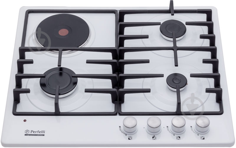 Варочная поверхность комбинированная Perfelli HKM 63490 WH - фото 2 Варочная поверхность комбинированная Perfelli HKM 63490 WH - фото 2