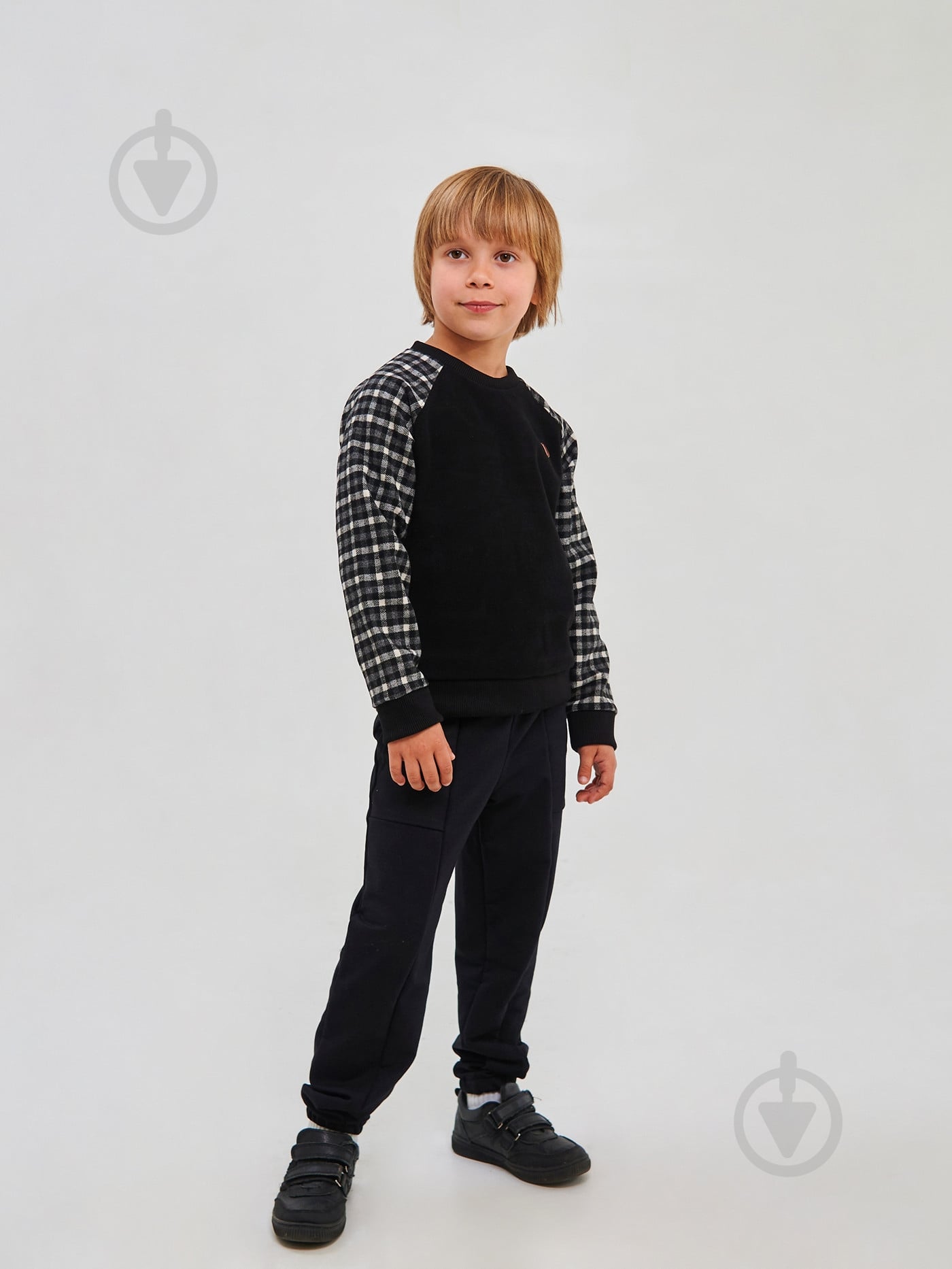 Штани Smil 115609 р.128 чорний - фото 1 Штани Smil 115609 р.128 чорний - фото 1