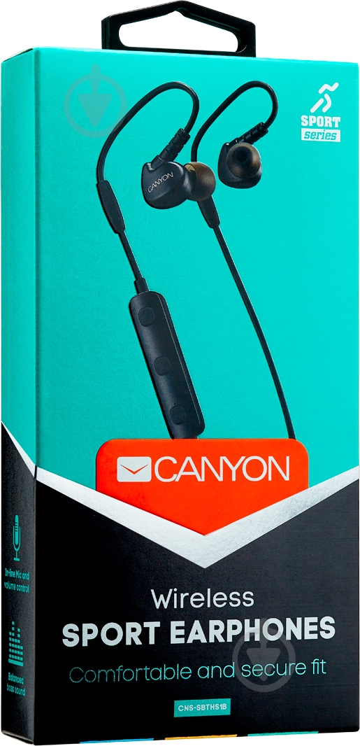 Наушники Canyon CNS-SBTHS1B black - фото 5
