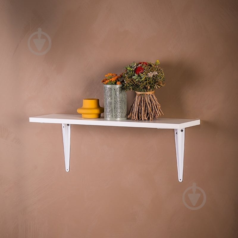 Кронштейн Larvij L7702WH практичний 150х200 мм білий - фото 4