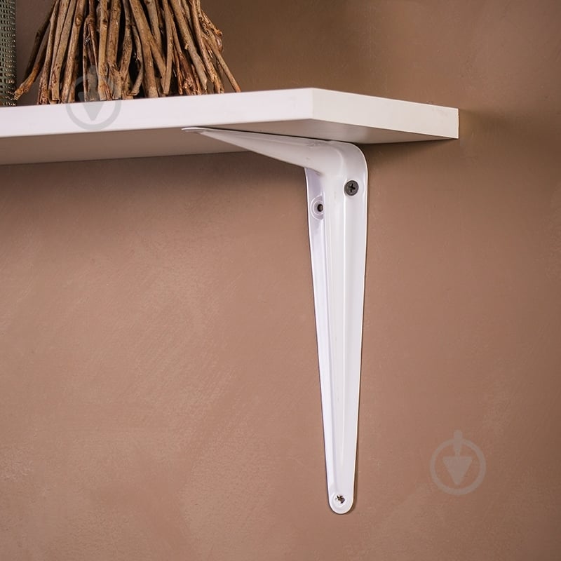 Кронштейн Larvij L7702WH практичний 150х200 мм білий - фото 6