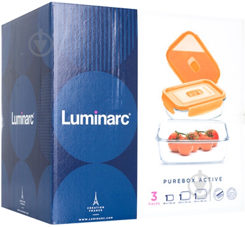 Набор контейнеров Luminarc Pure Box Active Neon N0338 - фото 3