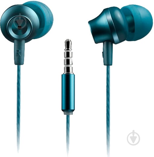 Навушники Canyon CNS-CEP3BG blue/green - фото 2