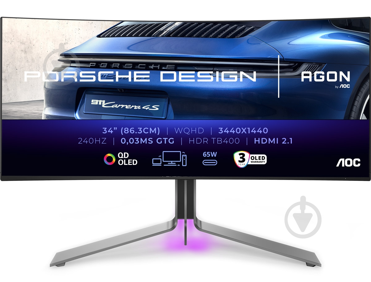 Монітор AOC 34" (PD34) - фото 1