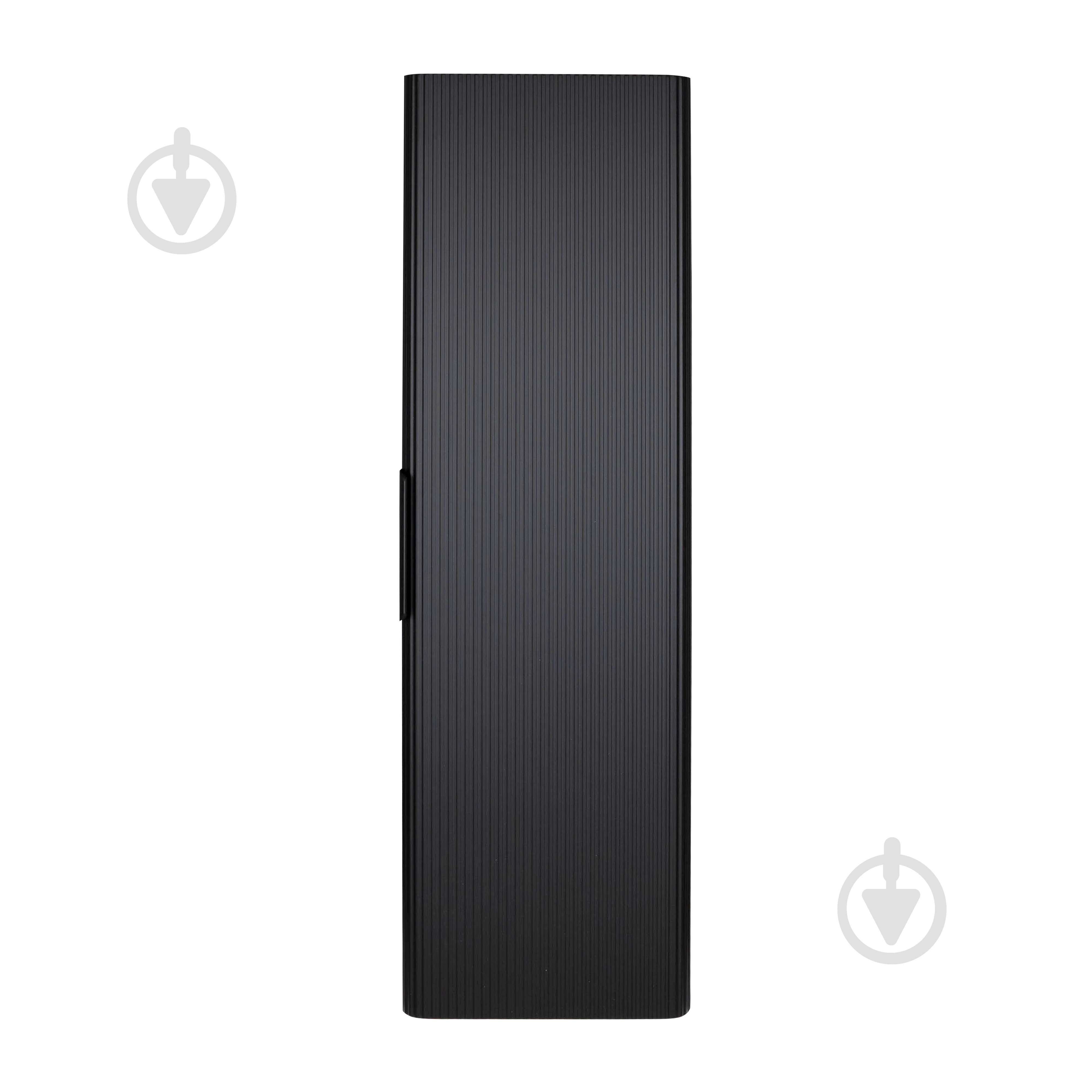 Пенал подвесной FROST BLACK-MATT-PVC 35 см R/L (АР000130598) - фото 3 Пенал подвесной FROST BLACK-MATT-PVC 35 см R/L (АР000130598) - фото 3