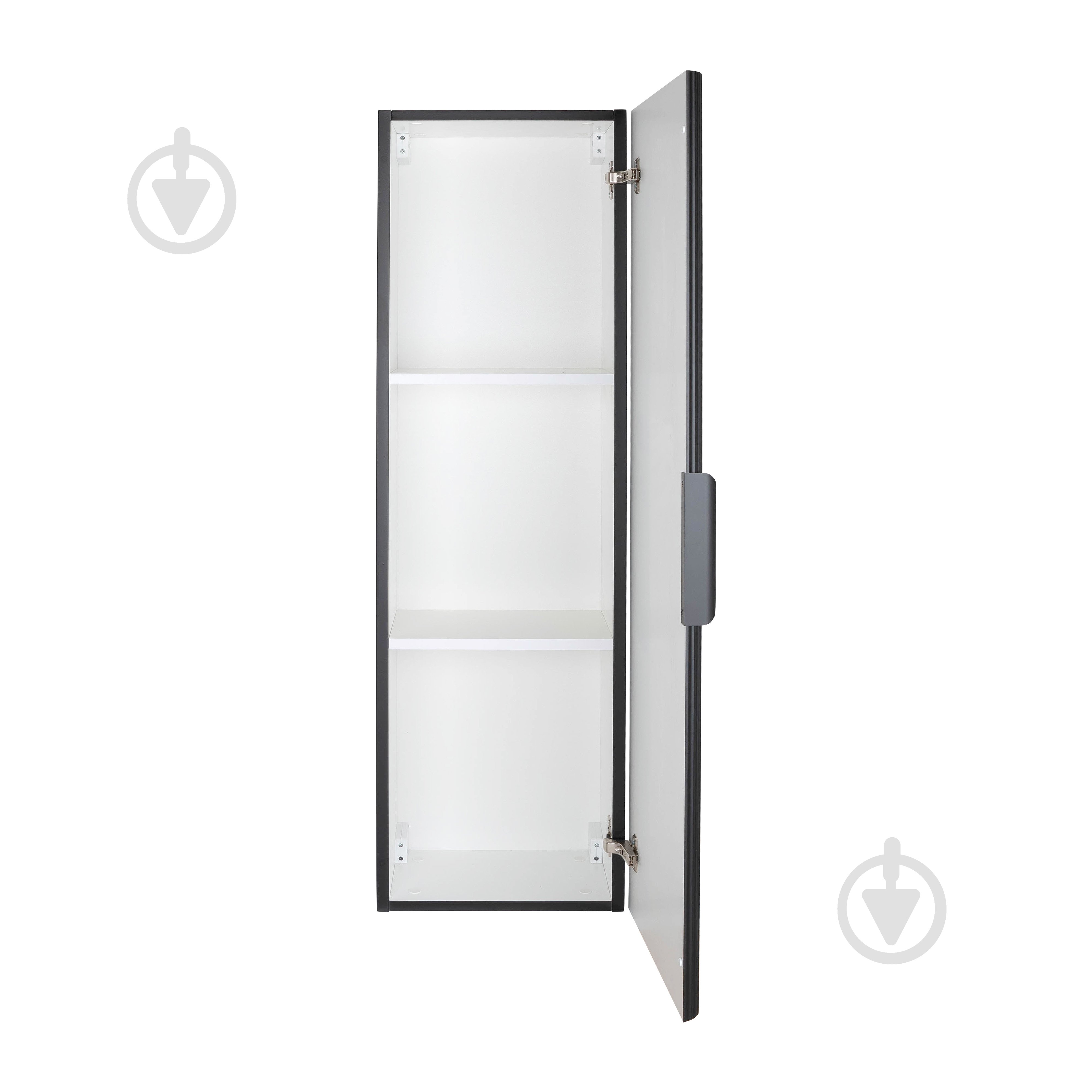 Пенал подвесной FROST BLACK-MATT-PVC 35 см R/L (АР000130598) - фото 4 Пенал подвесной FROST BLACK-MATT-PVC 35 см R/L (АР000130598) - фото 4