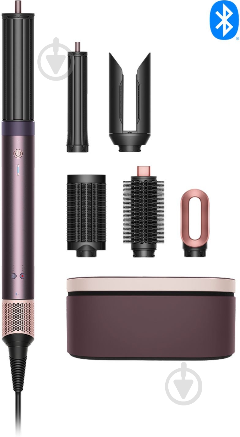 Мультистайлер Dyson Airwrap Coanda 2x Multi-styler & Dryer Straight+Wavy (Jasper Plum) - фото 1