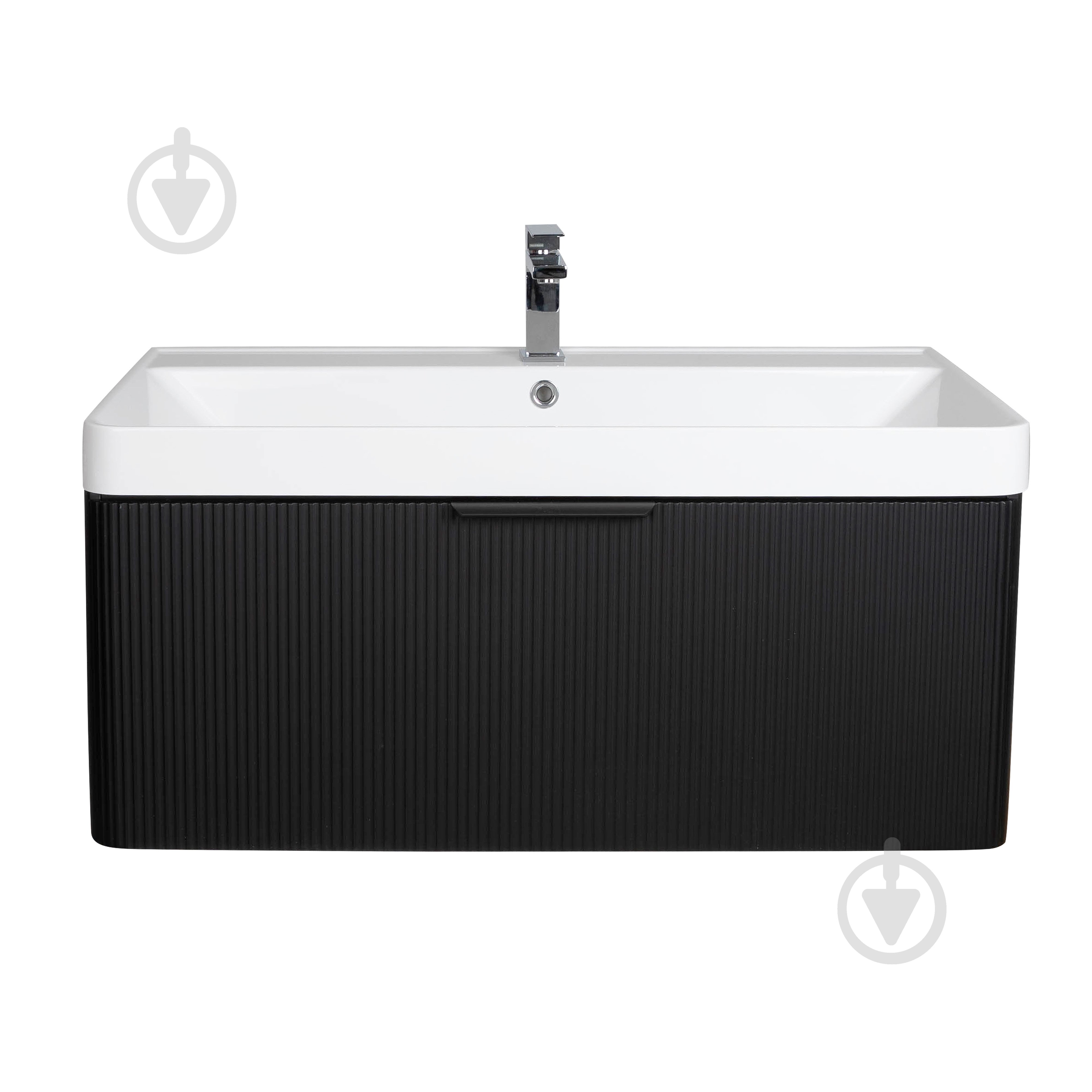 Тумба підвісна Aqua Rodos Frost Black з умивальником Deep 90 см (АР000127942) - фото 3 Тумба підвісна Aqua Rodos Frost Black з умивальником Deep 90 см (АР000127942) - фото 3