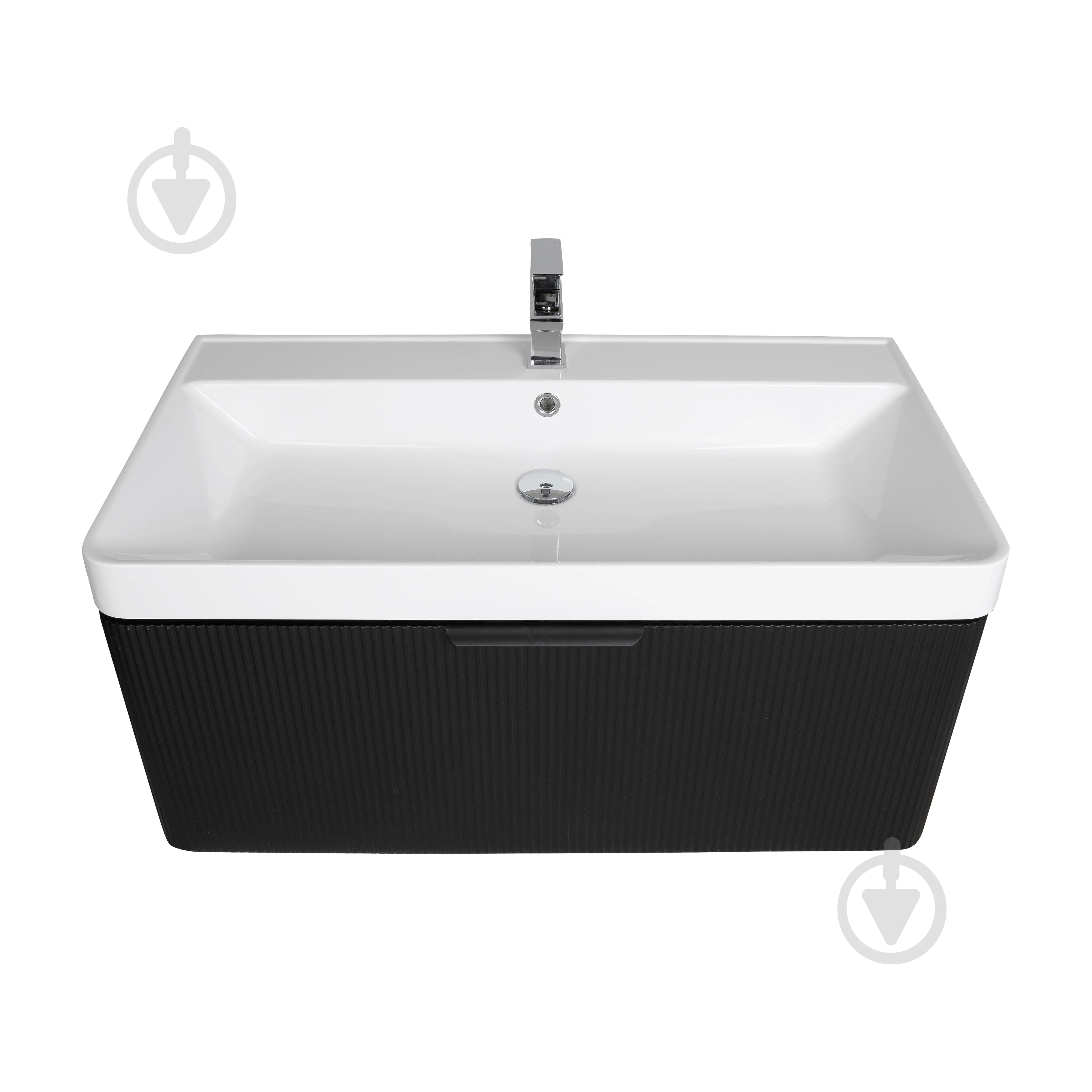 Тумба підвісна Aqua Rodos Frost Black з умивальником Deep 90 см (АР000127942) - фото 5 Тумба підвісна Aqua Rodos Frost Black з умивальником Deep 90 см (АР000127942) - фото 5