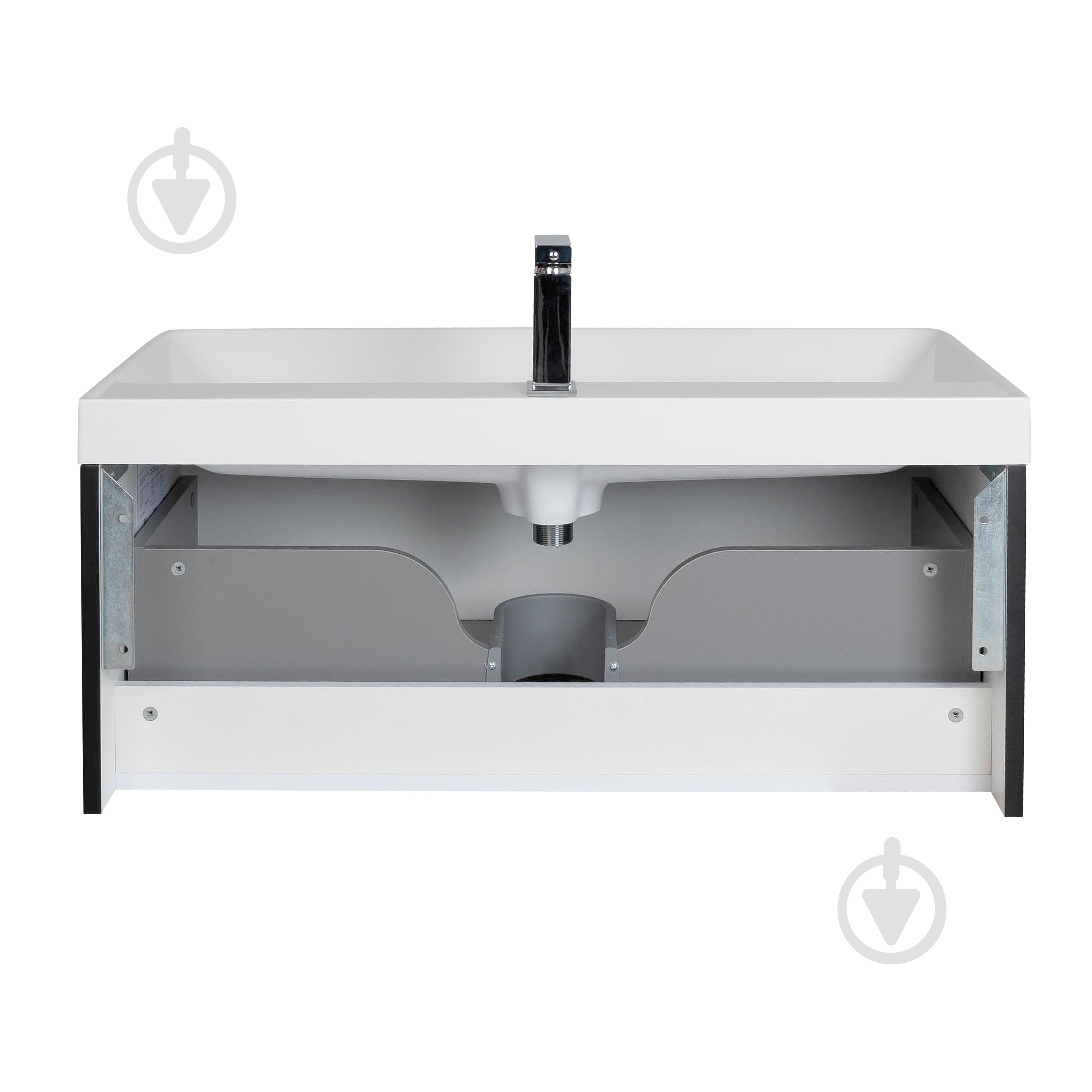 Тумба підвісна Aqua Rodos Frost Black з умивальником Deep 90 см (АР000127942) - фото 6 Тумба підвісна Aqua Rodos Frost Black з умивальником Deep 90 см (АР000127942) - фото 6