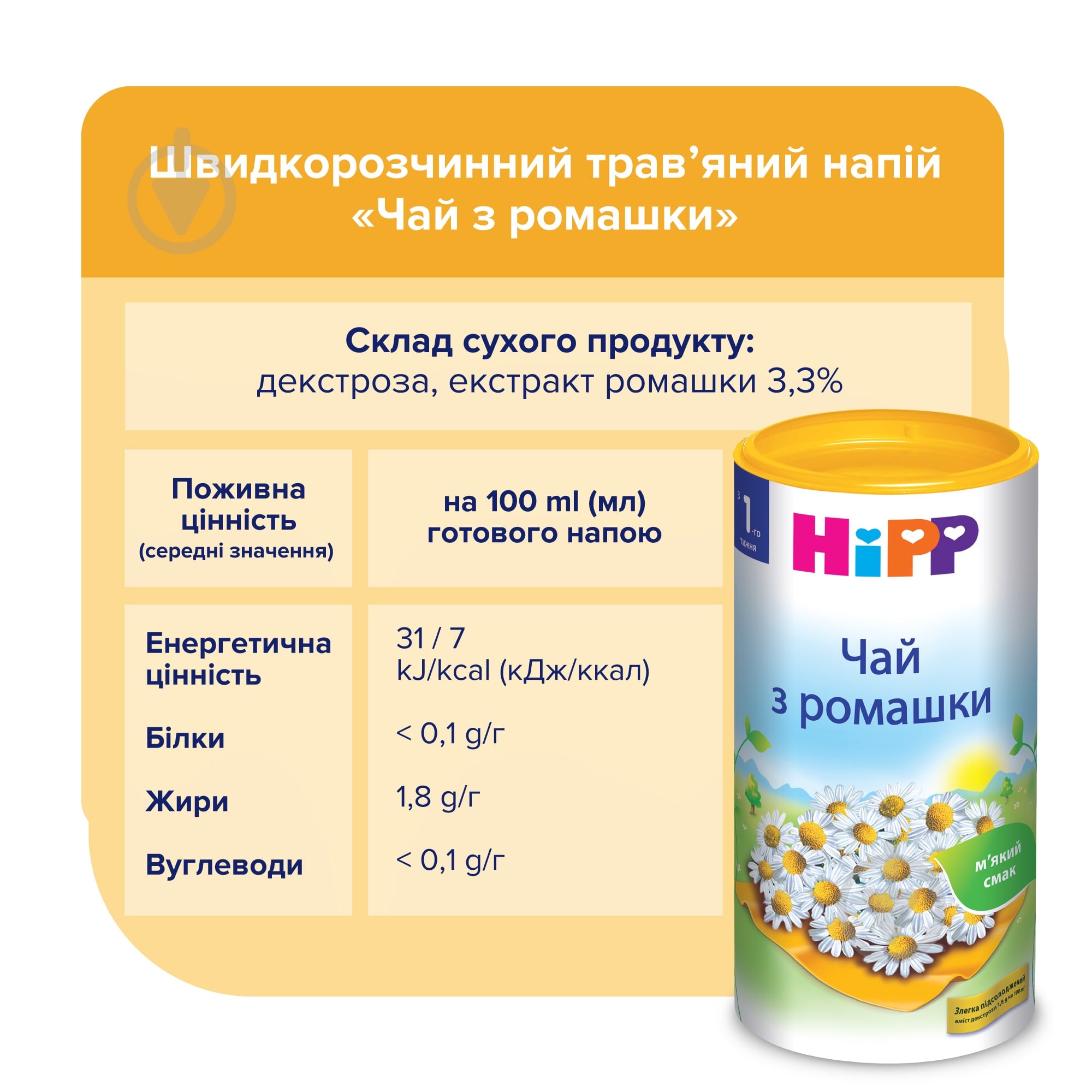Чай Hipp С ромашкой 200 гр 9062300103813 - фото 8