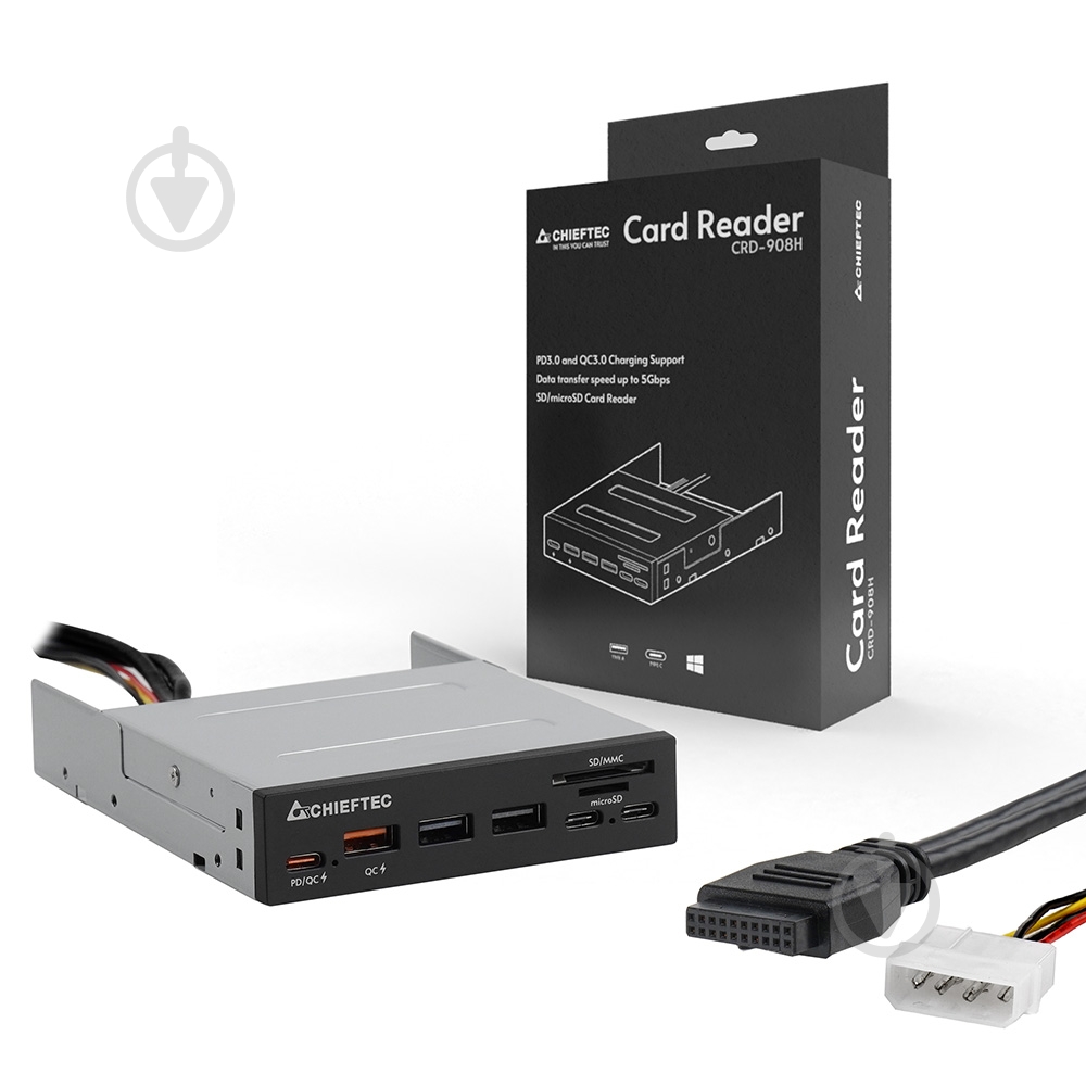 SD-адаптер Chieftec CRD-908H - фото 5