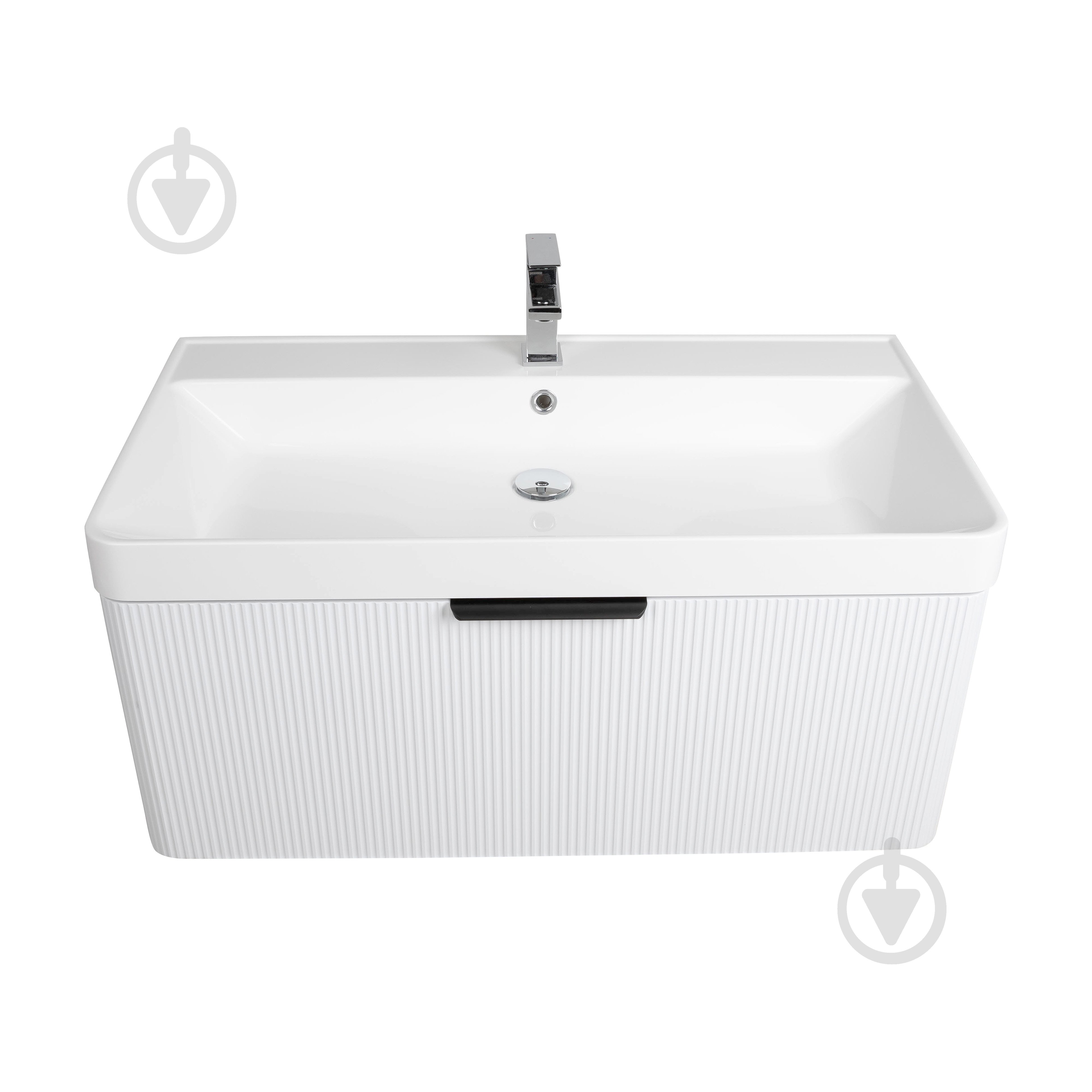 Тумба підвісна Aqua Rodos Frost White з умивальником Deep 90 см (АР000127943) - фото 2 Тумба підвісна Aqua Rodos Frost White з умивальником Deep 90 см (АР000127943) - фото 2