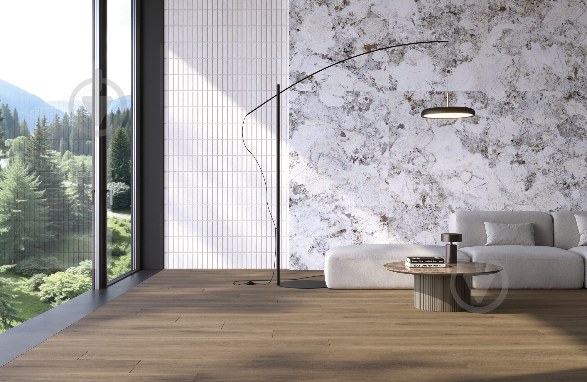 Плитка PERONDA Artic white ST R 100x180 см - фото 6