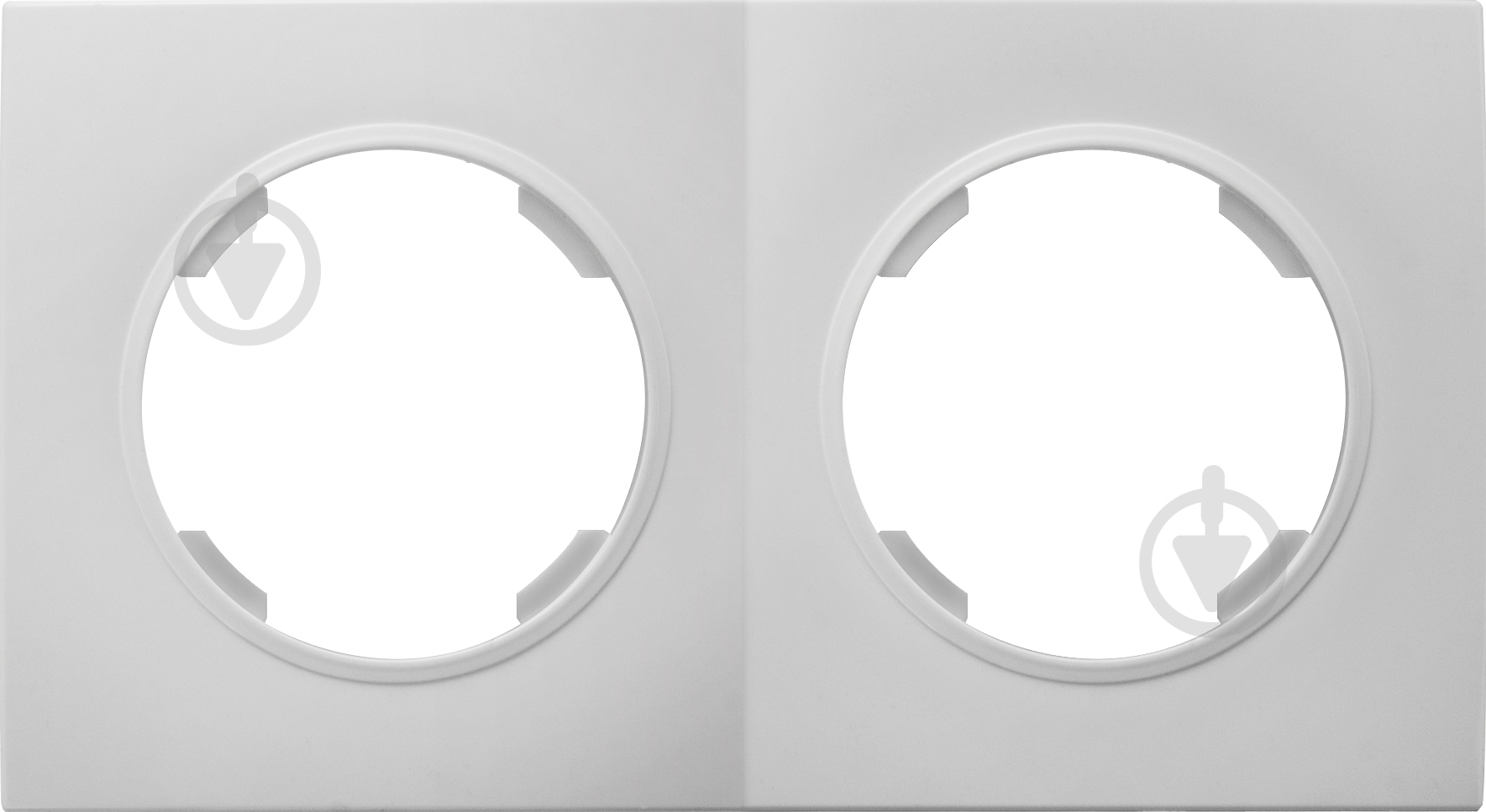 Рамка двухместная HausMark Bela универсальная белый SNG-FRP.RD20G2-WH - фото 1 Рамка двухместная HausMark Bela универсальная белый SNG-FRP.RD20G2-WH - фото 1