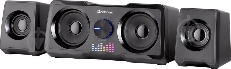Акустическая система Defender Soundwall 2.1 black 65214 - фото 1 Акустическая система Defender Soundwall 2.1 black 65214 - фото 1