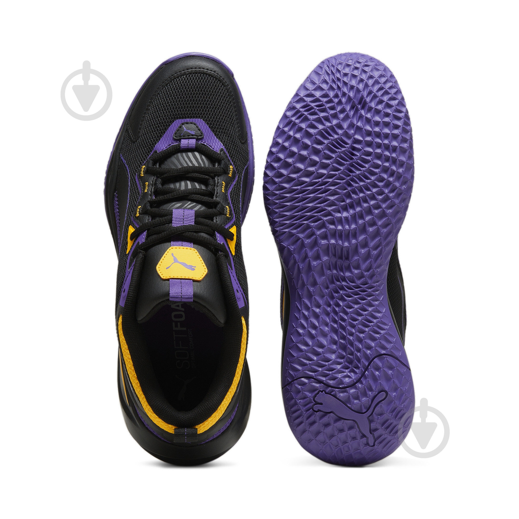Кроссовки мужские Puma PLAYMAKER 2023 39233008 р.46 фиолетовые - фото 4