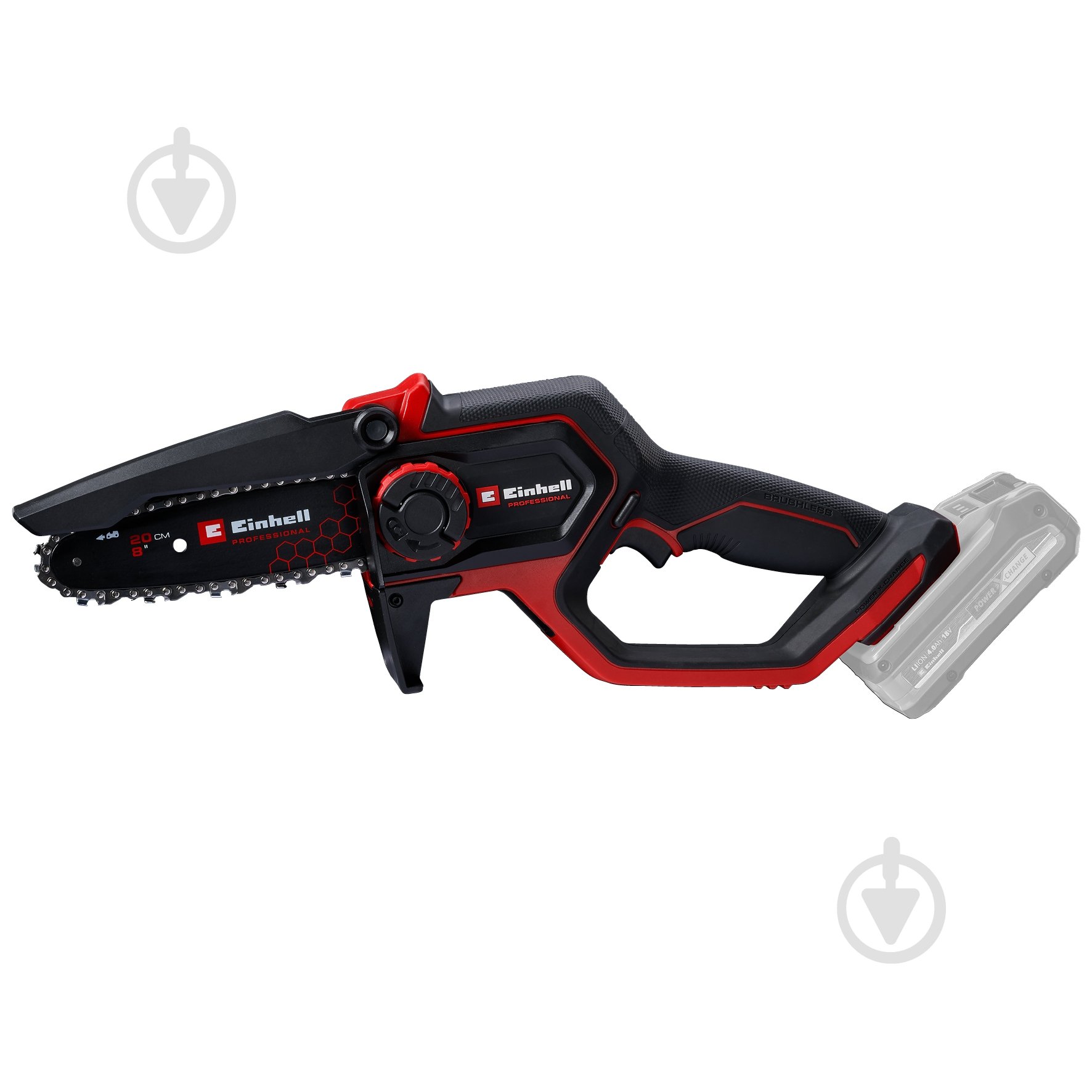 Мини пила аккумуляторная Einhell Professional PXC GP-PS 18/20 Li BL - Solo 4600080 - фото 4