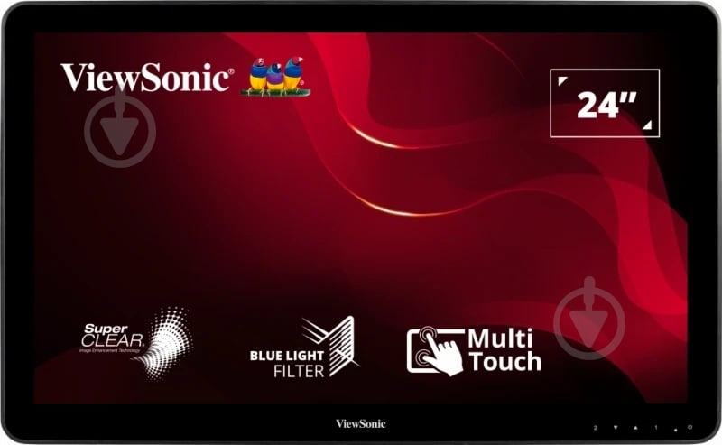 Монитор ViewSonic SuperClear VA РК 23,6" (TD2430) - фото 1 Монитор ViewSonic SuperClear VA РК 23,6" (TD2430) - фото 1